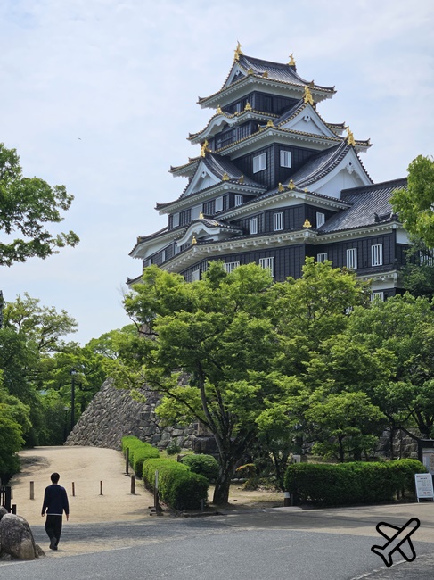 日本岡山城、岡山神社 第一次岡山自由行要來的地方 日本岡山景點推薦