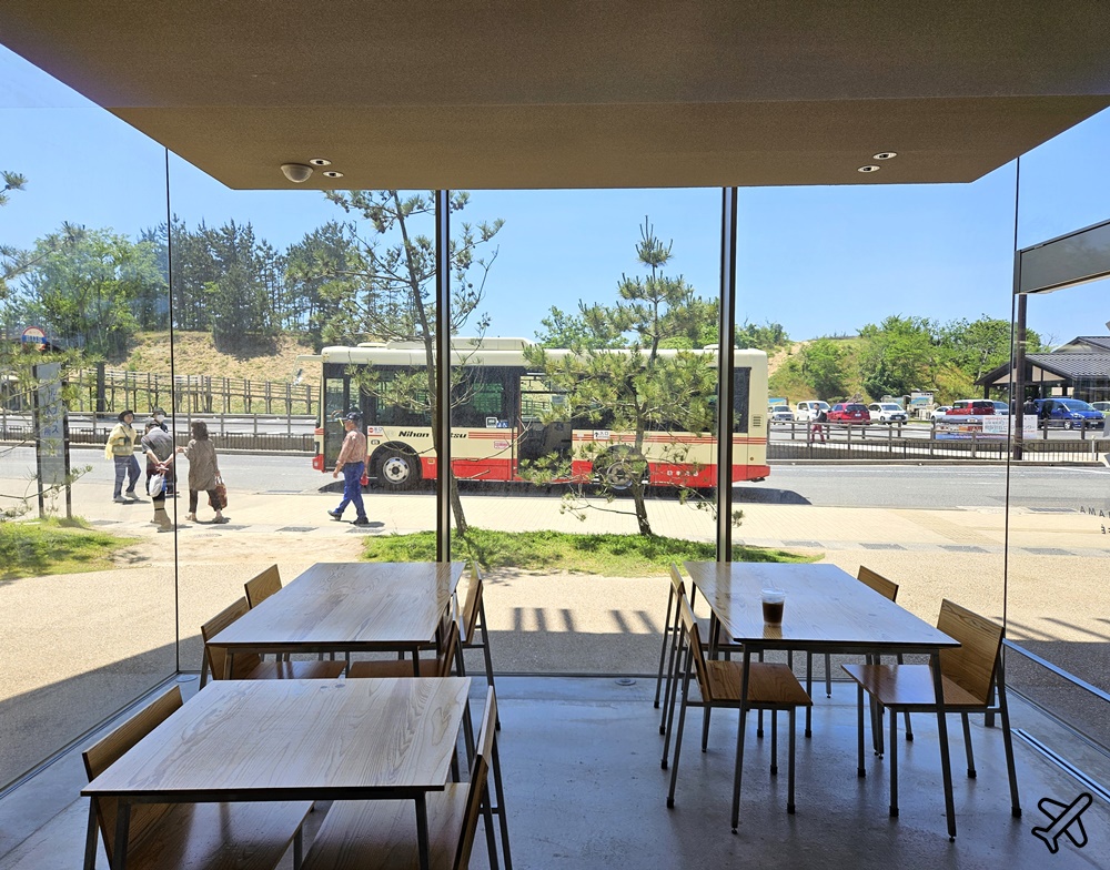 日本旅遊 鳥取景點 鳥取砂丘高濱咖啡廳 Takahama Cafe 隈研吾作品