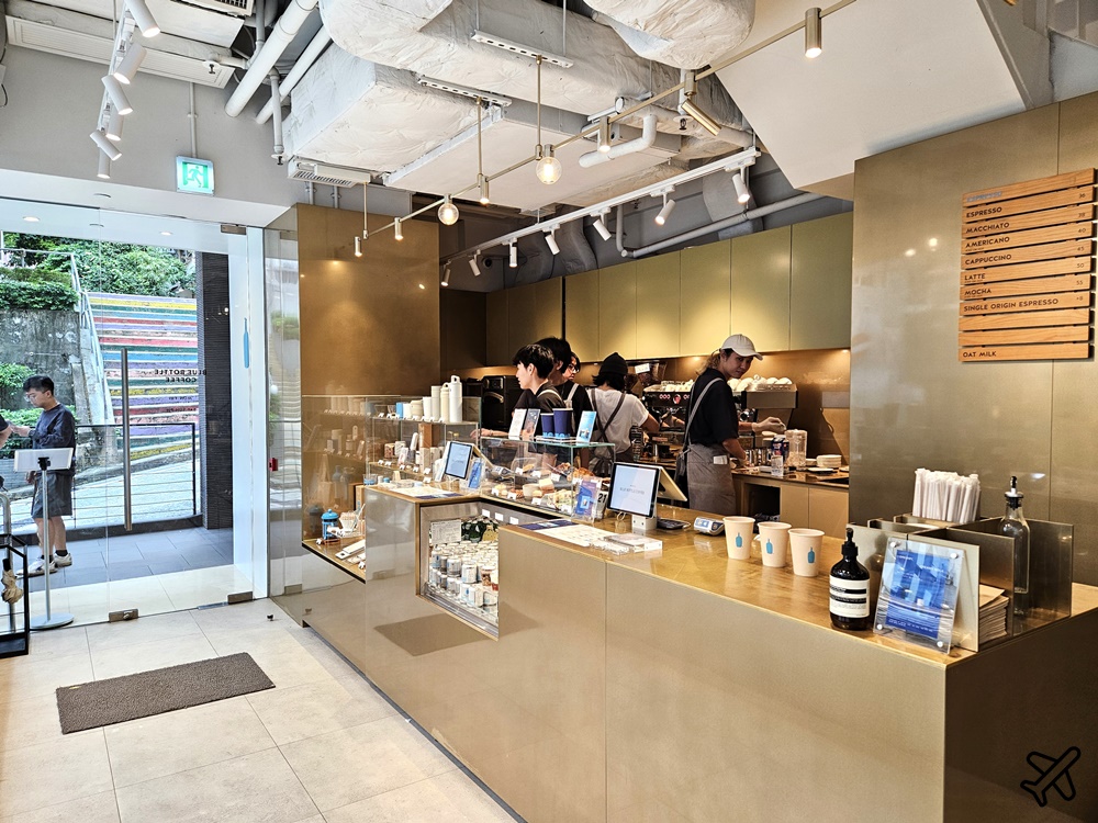 香港美食 藍瓶咖啡灣仔店 香港景觀咖啡廳 香港旅遊推薦