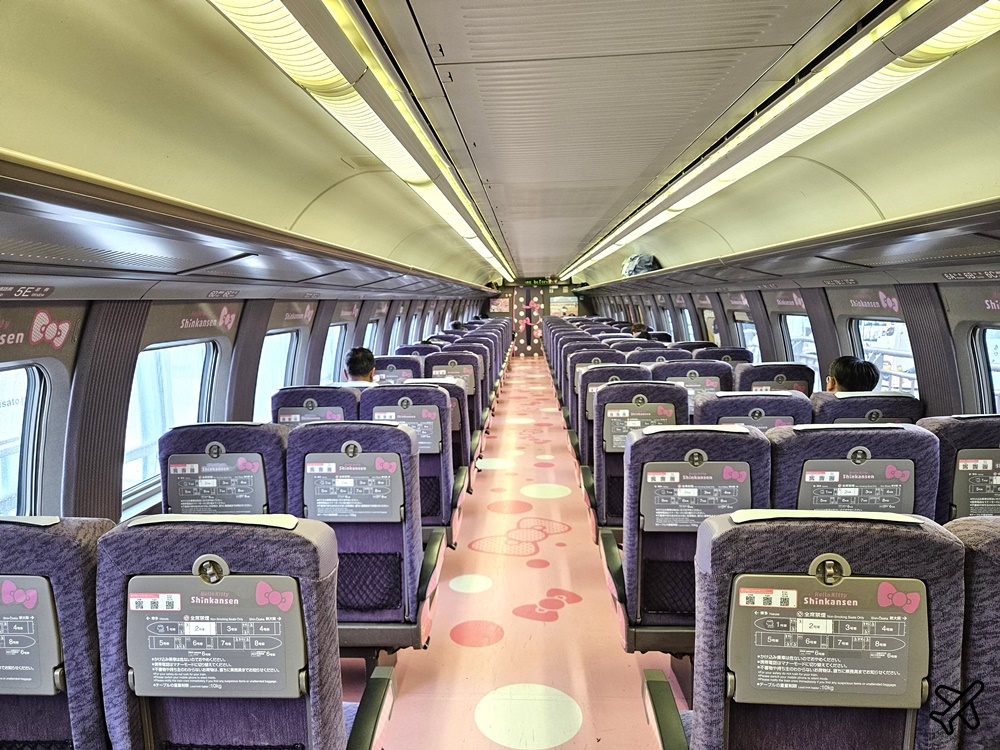 日本Hello Kitty新幹線 每日只有一班車 粉紅夢幻新幹線 JR Pass可搭