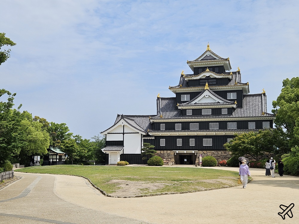 日本岡山城、岡山神社 第一次岡山自由行要來的地方 日本岡山景點推薦