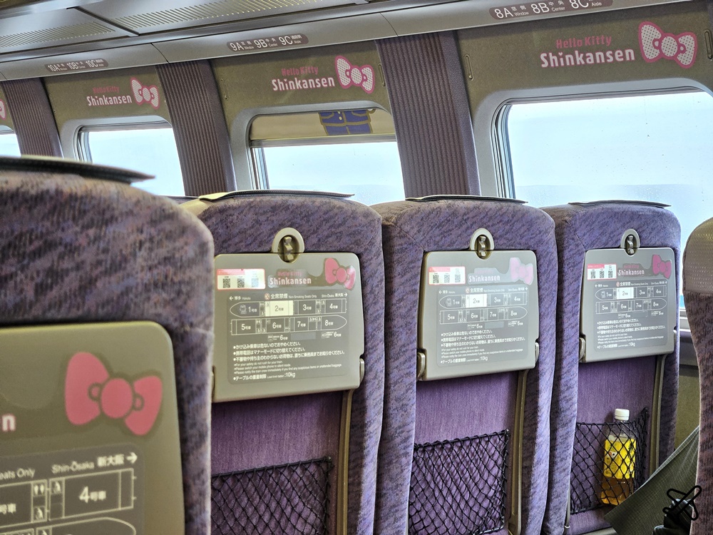 日本Hello Kitty新幹線 每日只有一班車 粉紅夢幻新幹線 JR Pass可搭