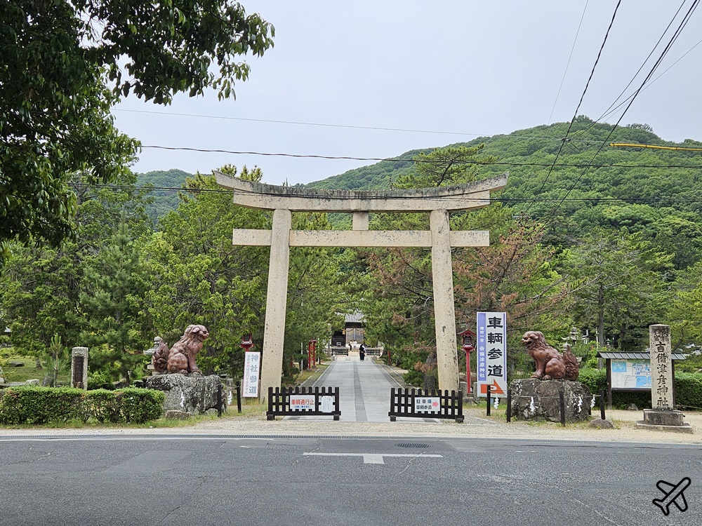 日本岡山景點 吉備津神社、吉備津彥神社 搭JR桃太郎線電車逛神社