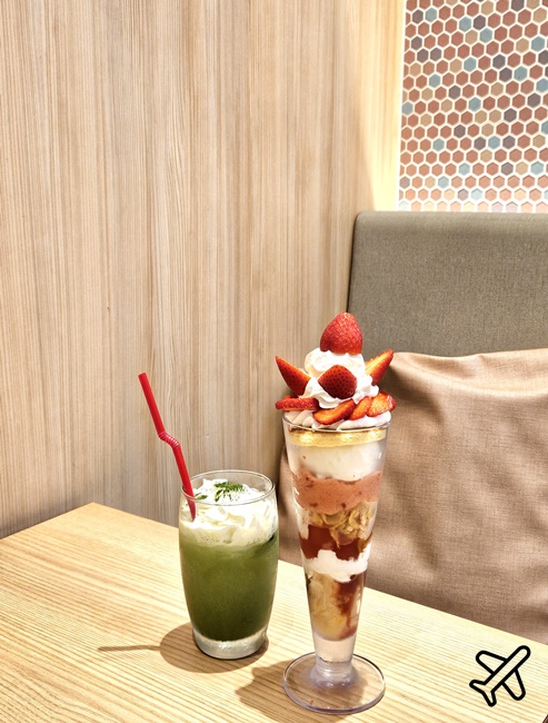 日本岡山美食 水果聖代甜點店 Karafuneya Coffee 岡山車站咖啡廳推薦