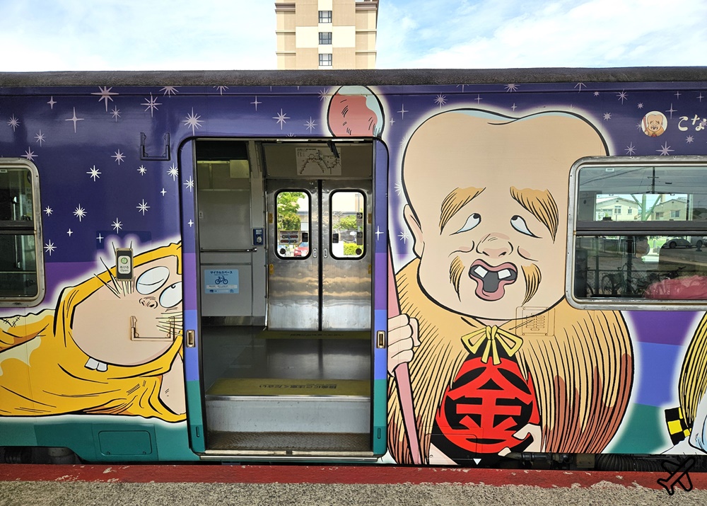 日本鳥取景點 搭鬼太郎列車去境港半日遊 米子站=境港站 JR Pass可用 日本旅遊