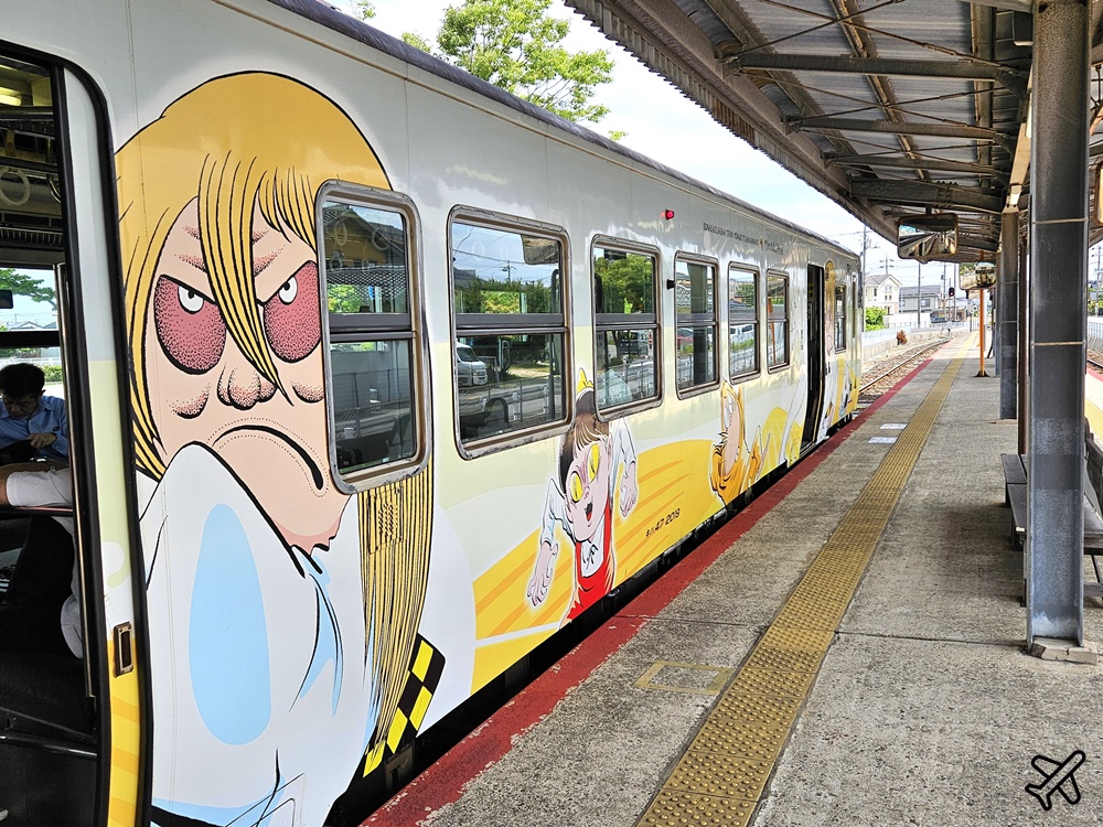 日本鳥取景點 搭鬼太郎列車去境港半日遊 米子站=境港站 JR Pass可用 日本旅遊