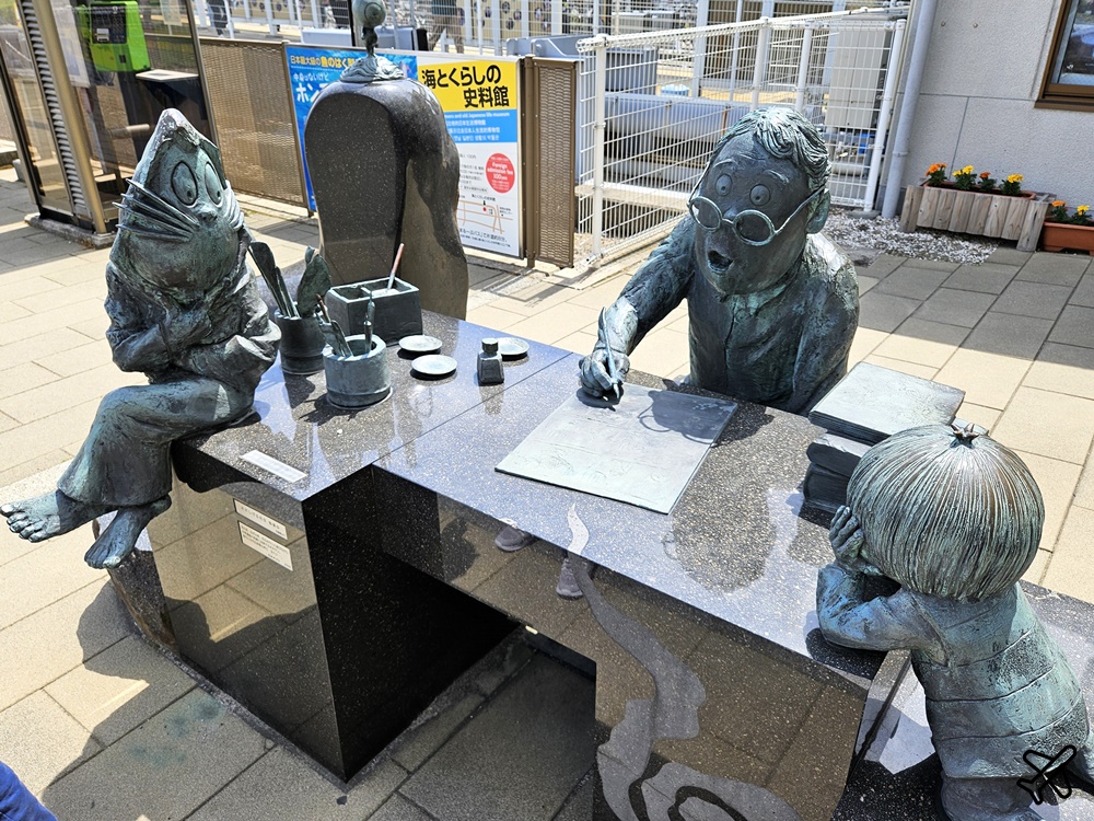 日本鳥取景點 搭鬼太郎列車去境港半日遊 米子站=境港站 JR Pass可用 日本旅遊