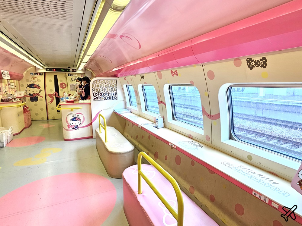 日本Hello Kitty新幹線 每日只有一班車 粉紅夢幻新幹線 JR Pass可搭