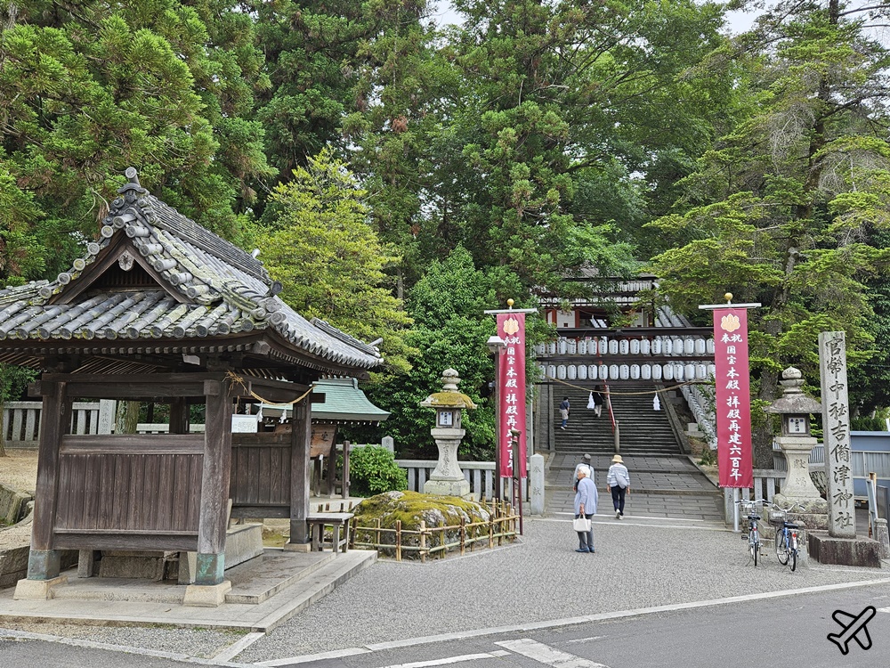 日本岡山景點 吉備津神社、吉備津彥神社 搭JR桃太郎線電車逛神社