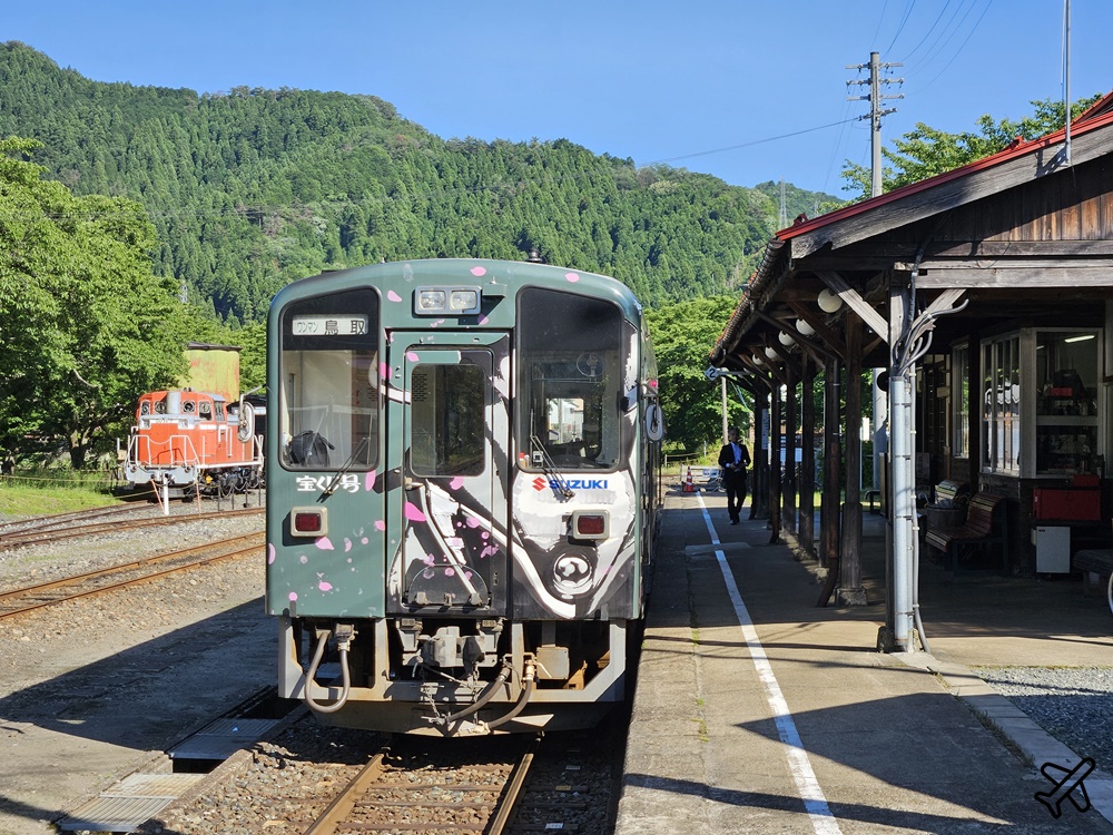日本旅遊 鳥取景點 若櫻鐵道 昭和懷舊風鐵道一日遊 探訪鄉村小鎮 鳥取自由行推薦
