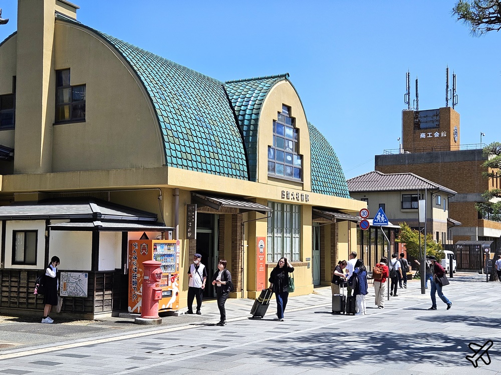 日本島根景點 一畑電車 連接JR出雲市與出雲大社 還可以去松江城喔 島根旅遊推薦