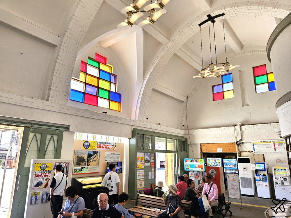 日本島根景點 一畑電車 連接JR出雲市與出雲大社 還可以去松江城喔 島根旅遊推薦