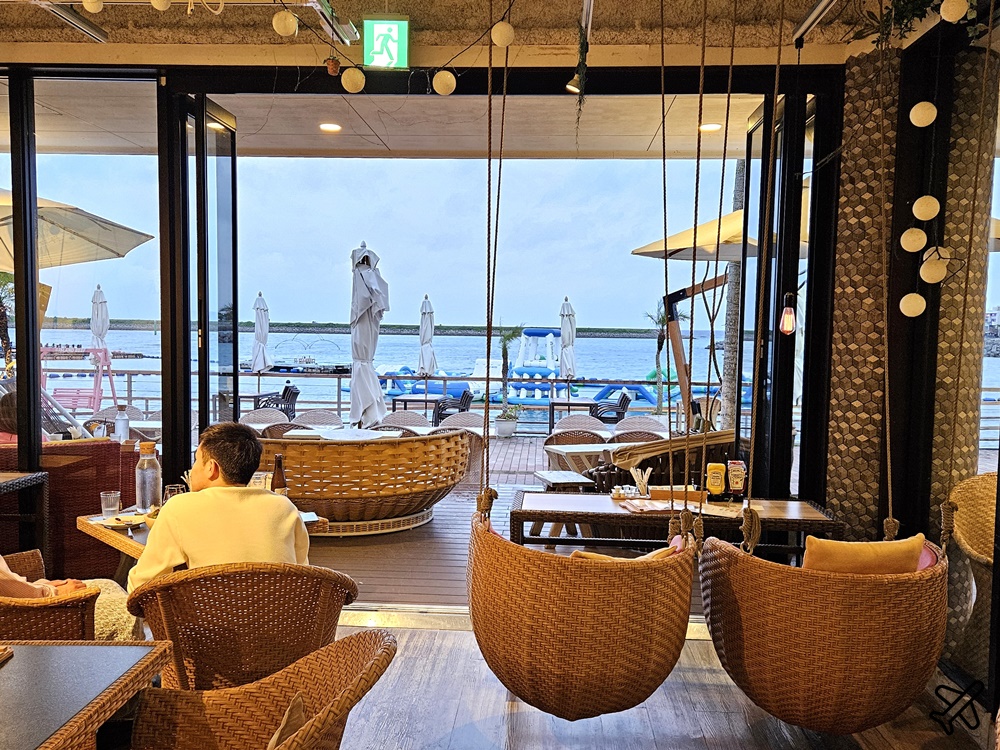 沖繩美食 WaGyu Cafe 1號店 和牛套餐 每周六免費煙火 沖繩美國村海景餐廳 沖繩自由行推薦