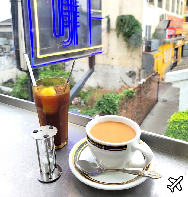 澳門美食 官也街 世記咖啡氹仔內用店 厚蛋全餐豬扒包好吃 澳門旅遊