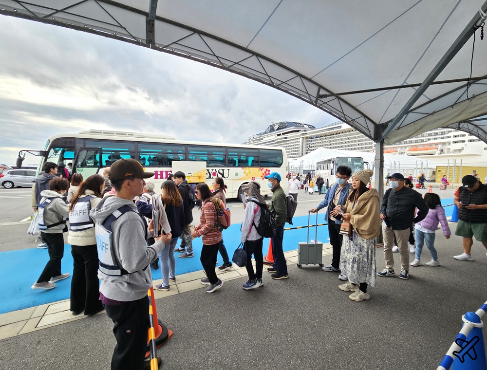 2026地中海榮耀號 沖繩那霸免費接駁車 可到國際通 沖繩自由行