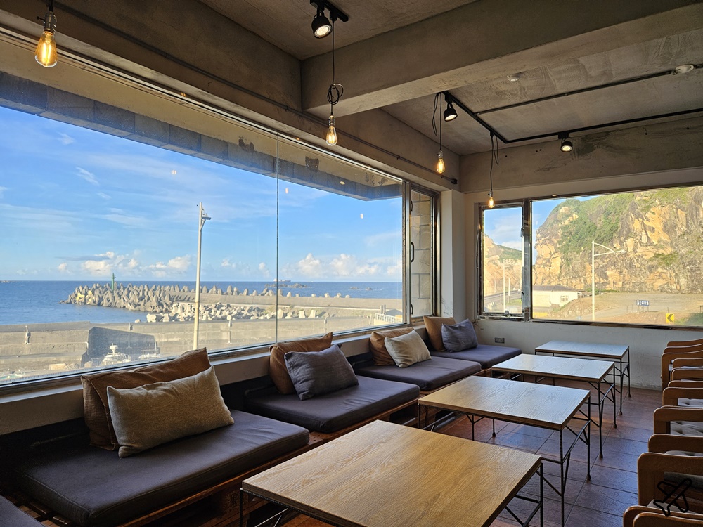 萬里美食 一粒沙咖啡館 海景咖啡廳 北海岸咖啡廳推薦