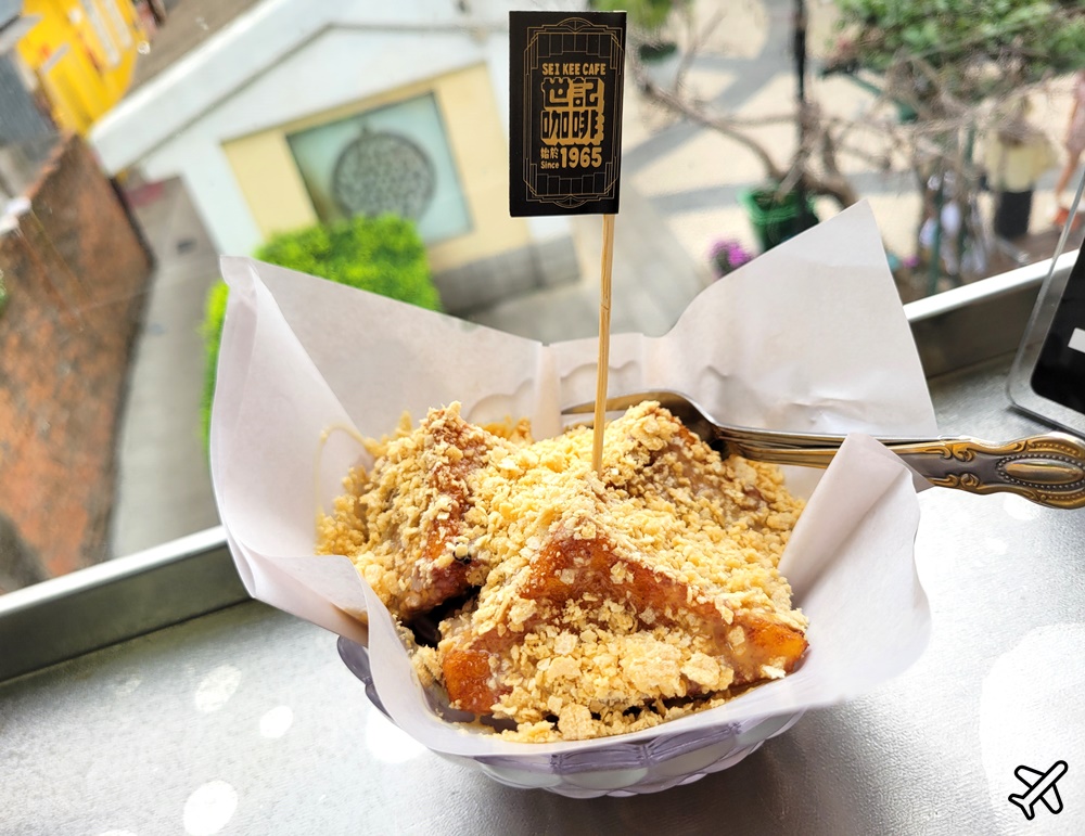 澳門美食 官也街 世記咖啡氹仔內用店 厚蛋全餐豬扒包好吃 澳門旅遊