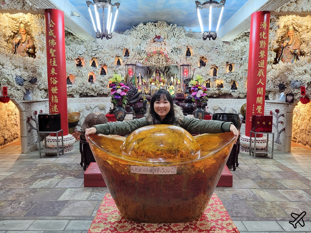 北海岸景點 石門珊瑚貝殼廟 / 富福頂山寺 夢幻貝殼海底世界 北海岸一日遊推薦