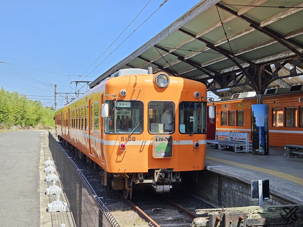 日本島根景點 一畑電車 連接JR出雲市與出雲大社 還可以去松江城喔 島根旅遊推薦 @AJ的旅行地圖