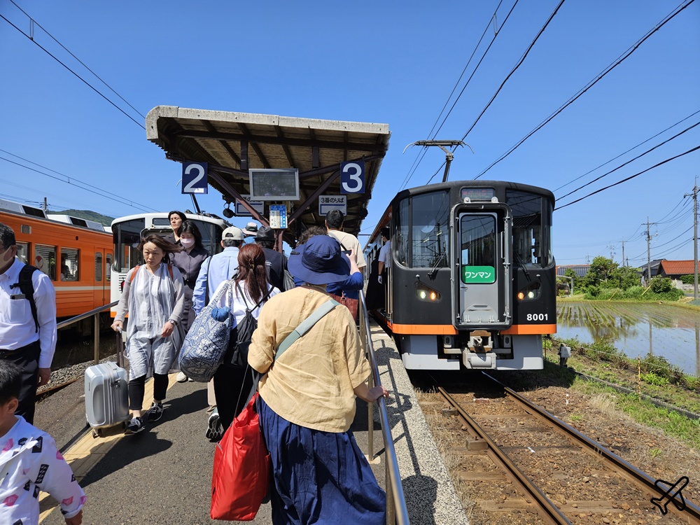 日本島根景點 一畑電車 連接JR出雲市與出雲大社 還可以去松江城喔 島根旅遊推薦