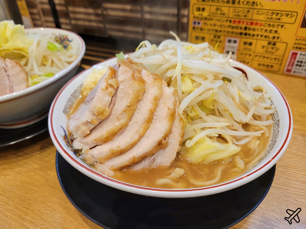 大阪美食 豚山拉麵南船場店 心齋橋超大碗二郎系拉麵 大阪自由行推薦 @AJ的旅行地圖
