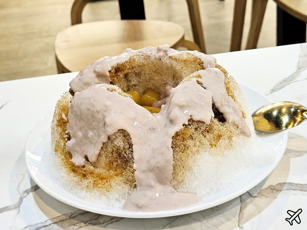 桃園美食 芋泥相遇 桃園好吃的剉冰、豆花、紫米粥 桃園冰店推薦 @AJ的旅行地圖