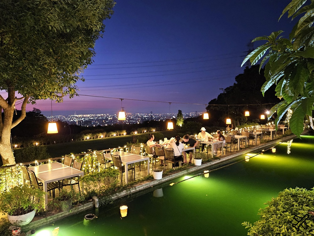 2026台中美食 綠朵休閒農場 台中夜景餐廳推薦 寵物友善餐廳