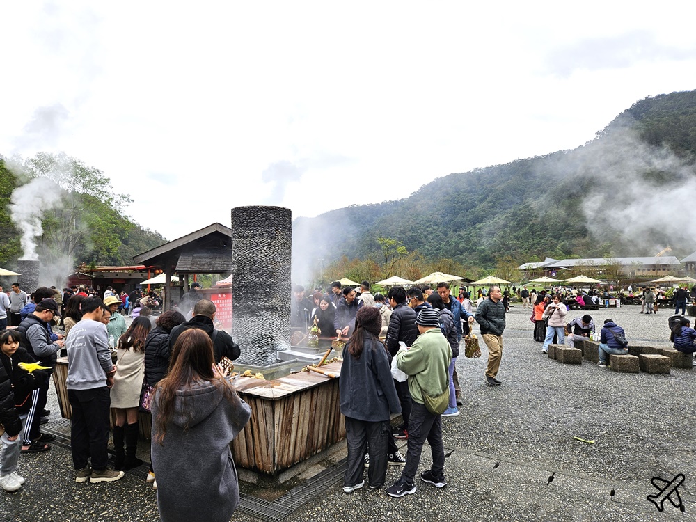 宜蘭景點 清水地熱公園 自己帶食材來煮 還可以泡溫泉 宜蘭美食推薦