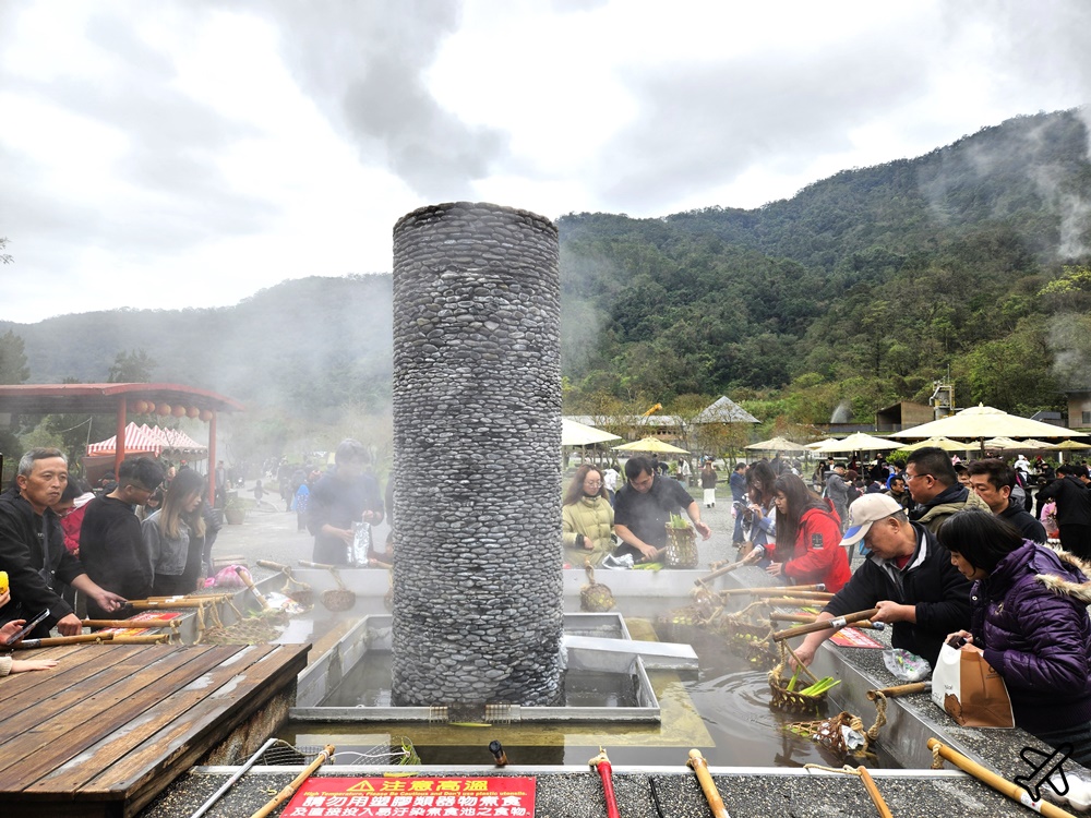 宜蘭景點 清水地熱公園 自己帶食材來煮 還可以泡溫泉 宜蘭美食推薦