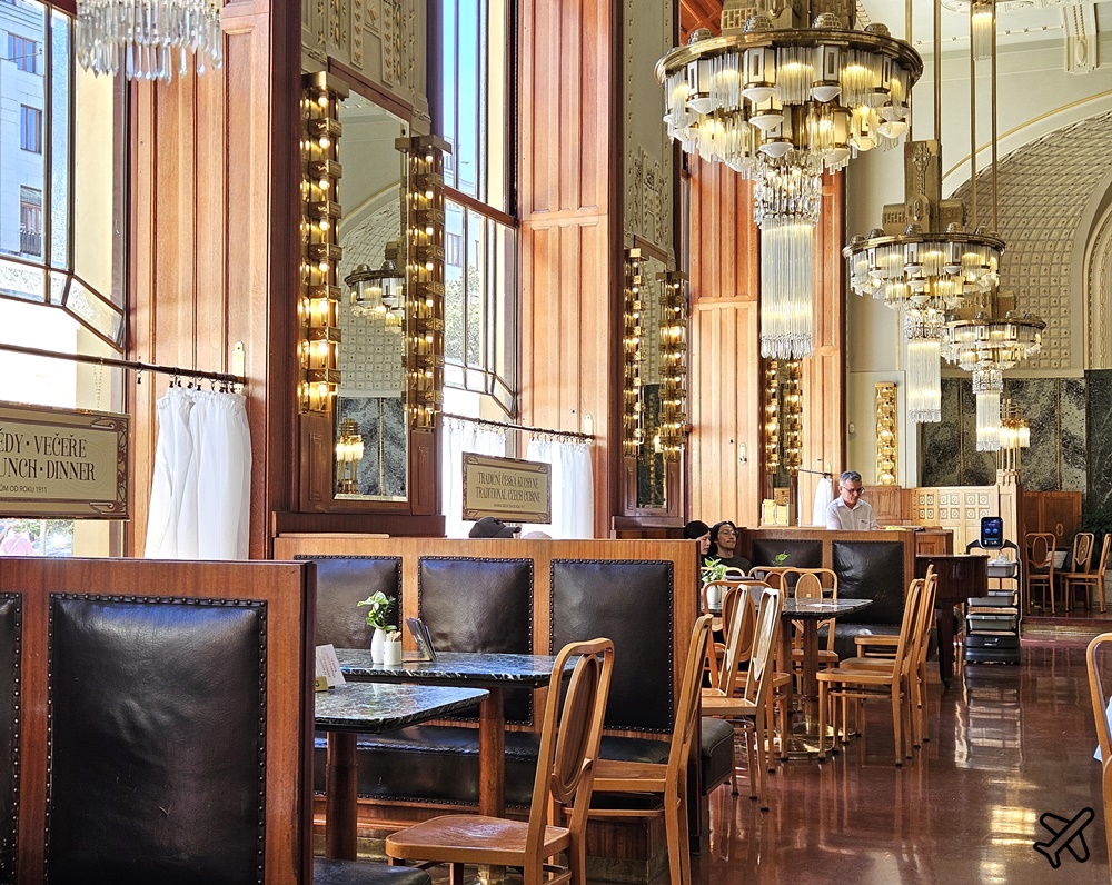 2026布拉格美食 市民會館咖啡廳 Kavárna Obecní dům 布拉格咖啡廳推薦 捷克旅遊