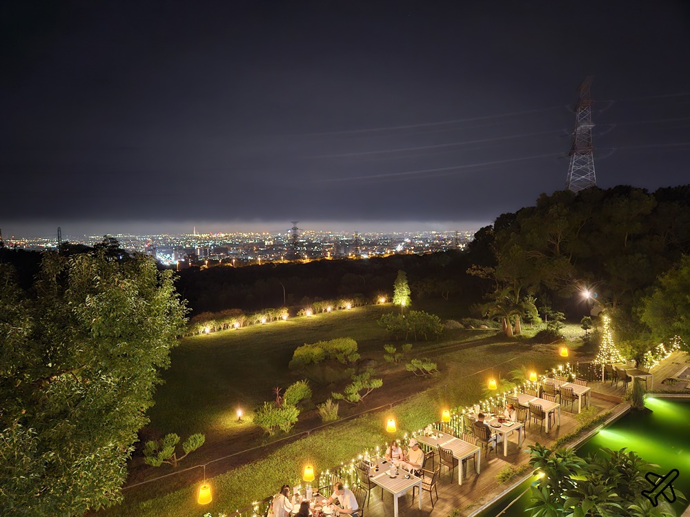 2026台中美食 綠朵休閒農場 台中夜景餐廳推薦 寵物友善餐廳
