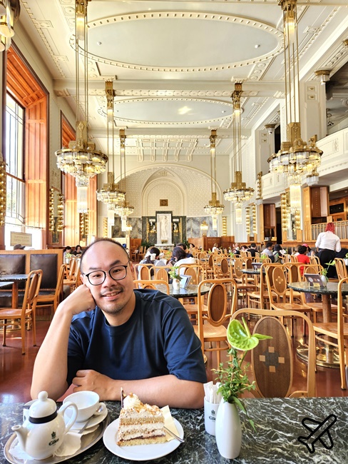 2026布拉格美食 市民會館咖啡廳 Kavárna Obecní dům 布拉格咖啡廳推薦 捷克旅遊