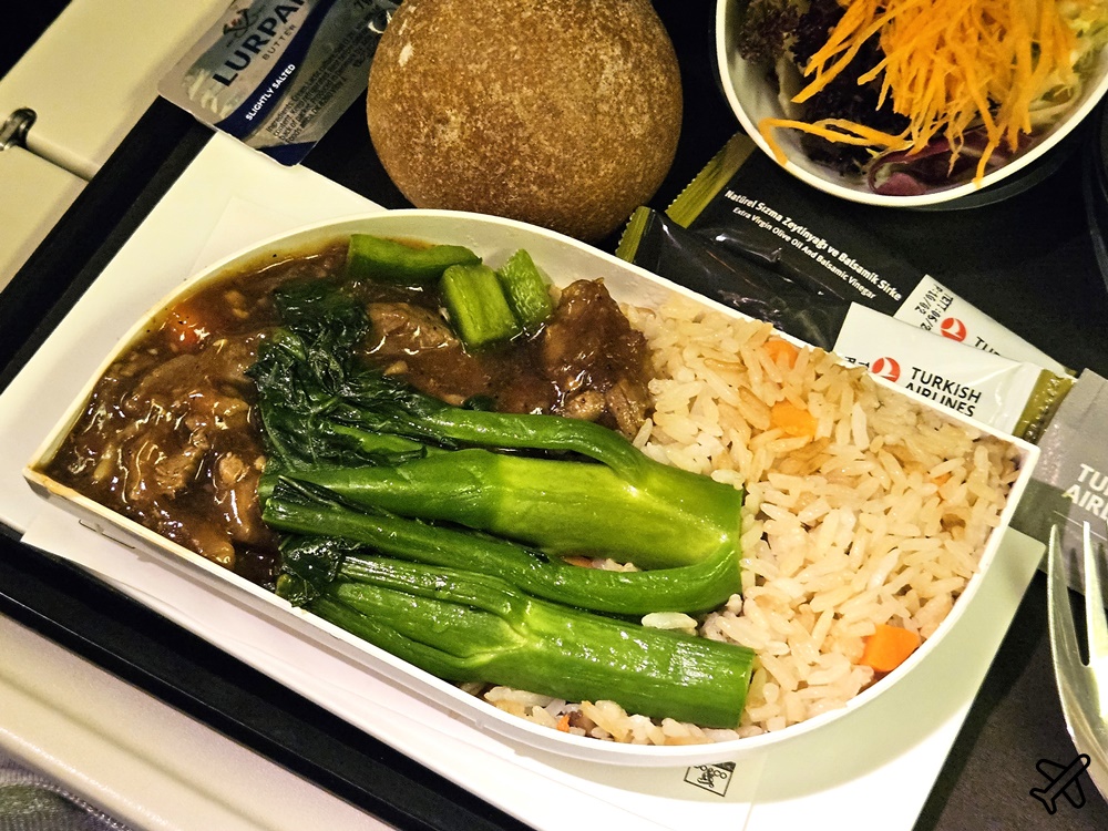 土耳其航空 香港-伊斯坦堡 經濟艙飛機餐 777-300 開箱TK71