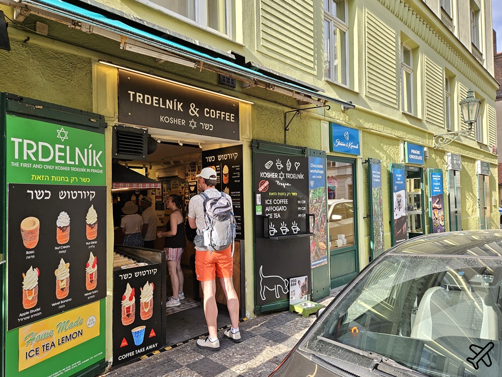 布拉格美食 布拉格評價最好的煙囪捲 Trdelník & Coffee 布拉格猶太區