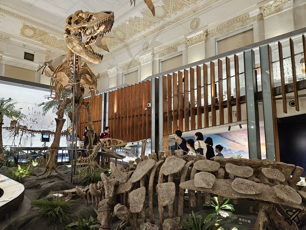 台北景點 台灣博物館 古生物館 土地銀行改建的恐龍博物館 台北一日遊