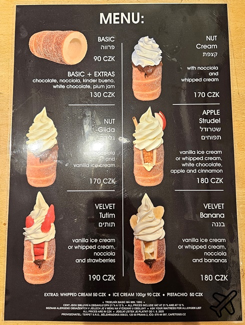 布拉格美食 布拉格評價最好的煙囪捲 Trdelník & Coffee 布拉格猶太區