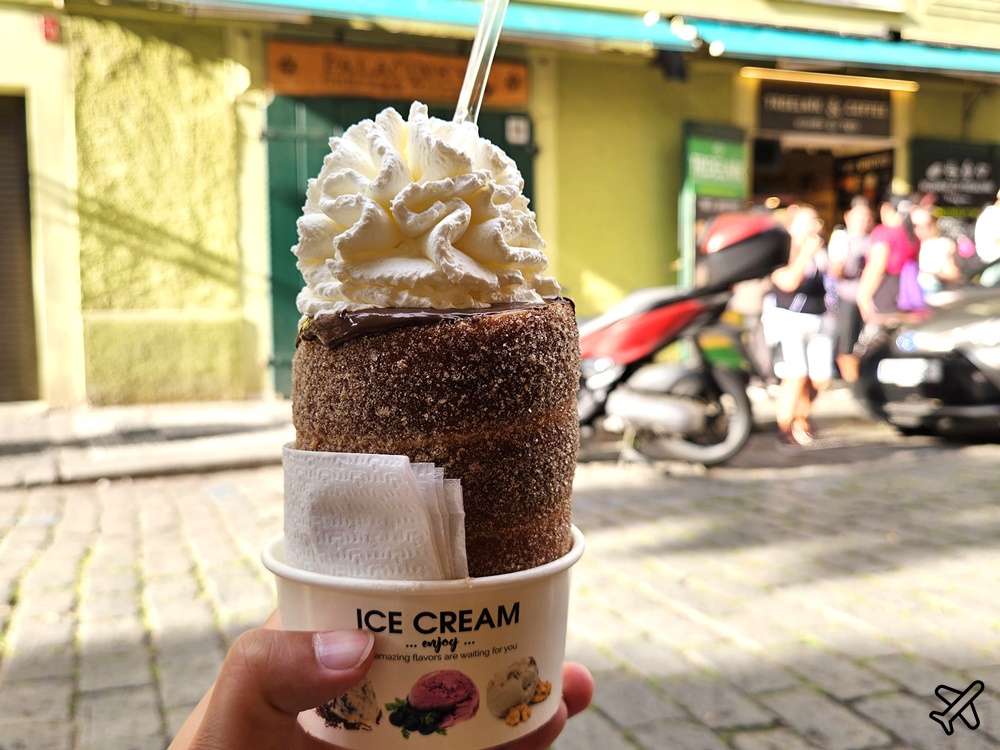 布拉格美食 布拉格評價最好的煙囪捲 Trdelník & Coffee 布拉格猶太區