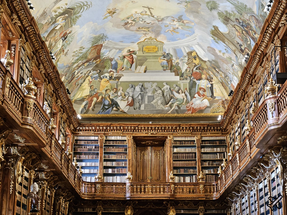 布拉格景點 斯特拉霍夫修道院圖書館 布拉格最美圖書館之一 捷克旅遊