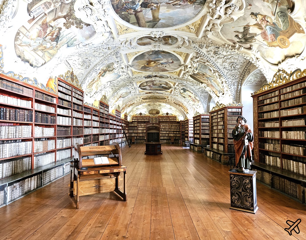 布拉格景點 斯特拉霍夫修道院圖書館 布拉格最美圖書館之一 捷克旅遊