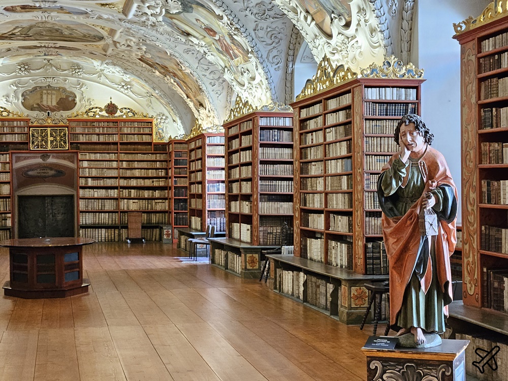 布拉格景點 斯特拉霍夫修道院圖書館 布拉格最美圖書館之一 捷克旅遊