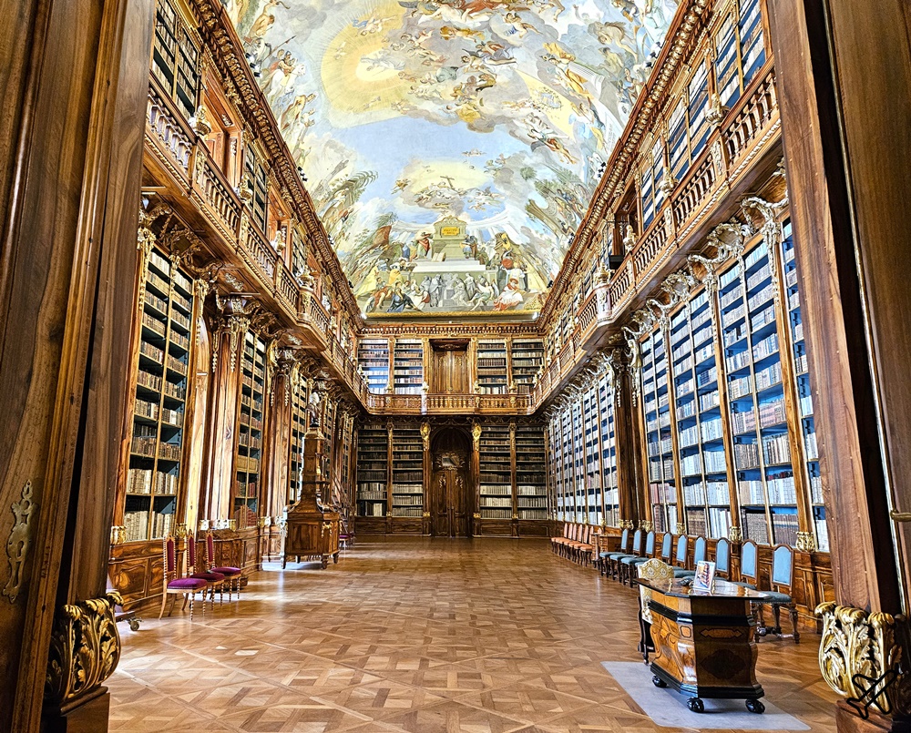布拉格景點 斯特拉霍夫修道院圖書館 布拉格最美圖書館之一 捷克旅遊 @AJ的旅行地圖