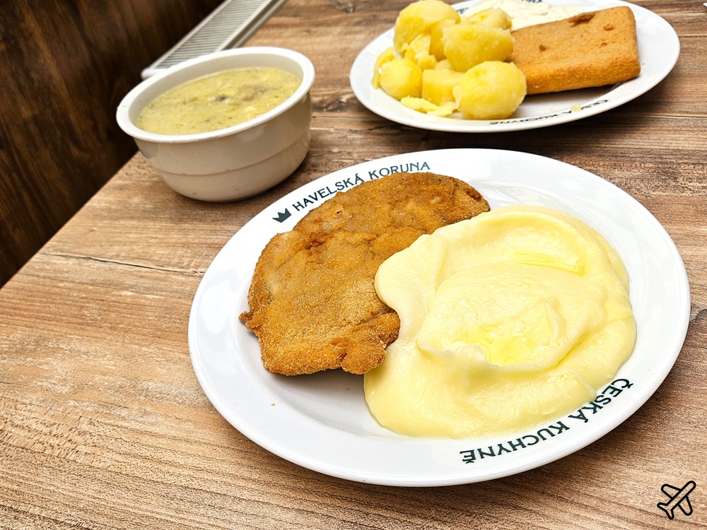 布拉格美食 Havelsk&aacute; Koruna 傳統捷克自助餐 餐點價格便宜 捷克旅遊 @AJ的旅行地圖