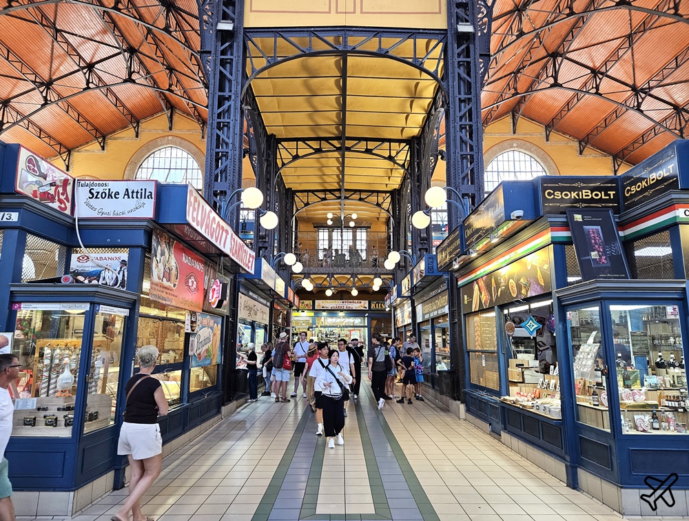 布達佩斯景點 布達佩斯中央市場 歐洲最美菜市場 匈牙利旅遊