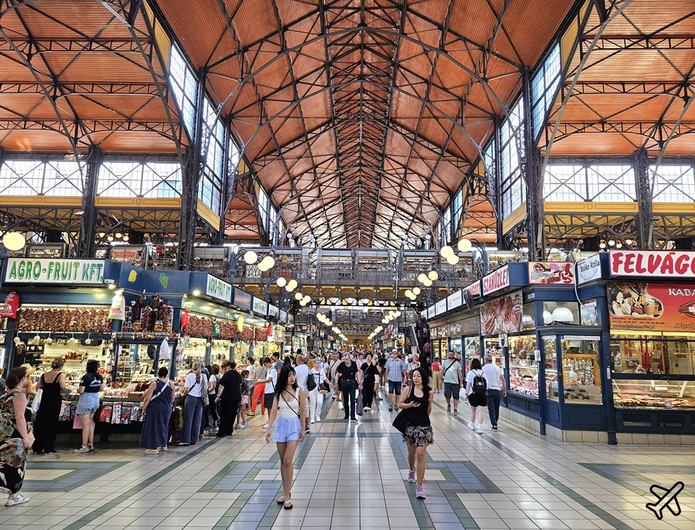 布達佩斯景點 布達佩斯中央市場 歐洲最美菜市場 匈牙利旅遊
