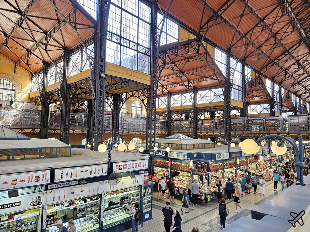 布達佩斯景點 布達佩斯中央市場 歐洲最美菜市場 匈牙利旅遊