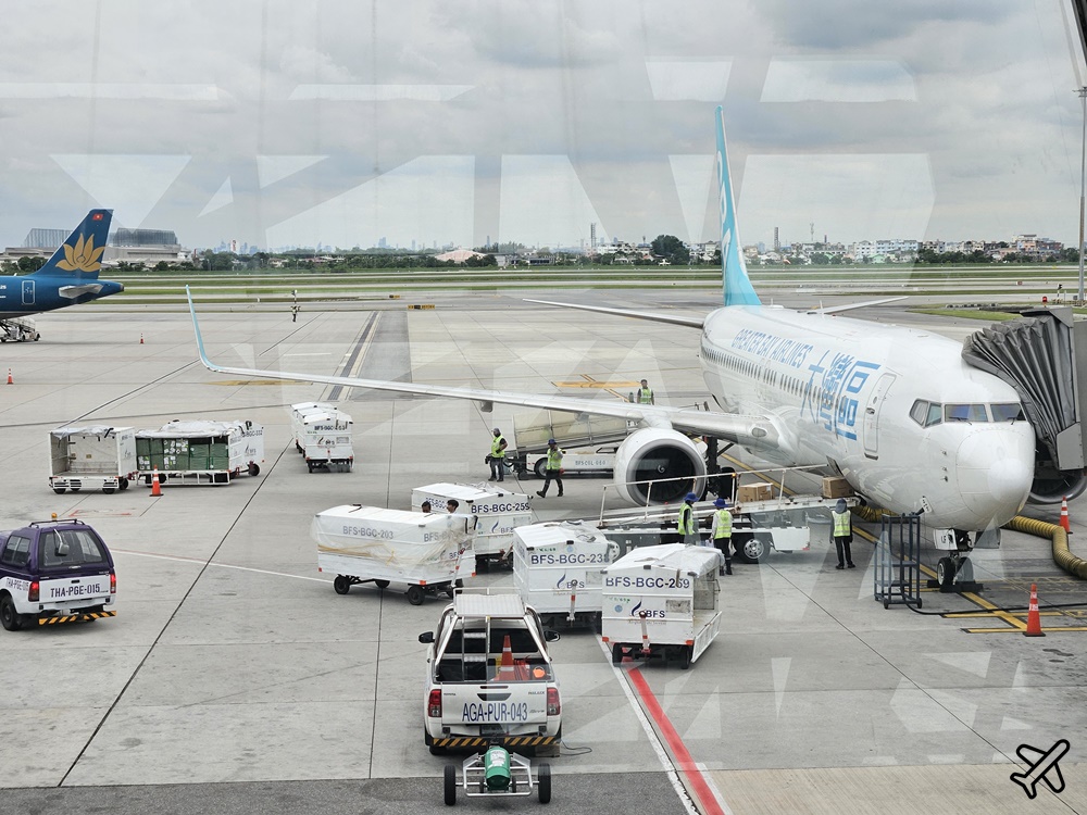 大灣區航空 台北桃園-香港-曼谷 737經濟艙飛機餐 開箱HB703、HB283、HB282、HB704