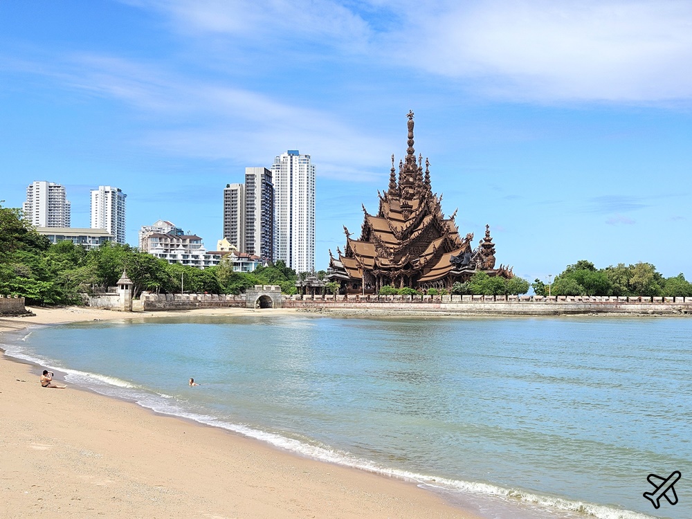 2026芭達雅住宿 花園海景度假村 海灘度假飯店 遠眺真理聖殿 海景雙人房、早餐 泰國旅遊推薦