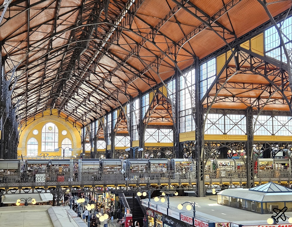 布達佩斯景點 布達佩斯中央市場 歐洲最美菜市場 匈牙利旅遊 @AJ的旅行地圖