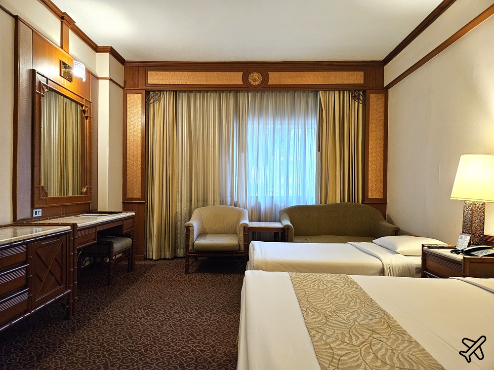 2026曼谷住宿 曼谷亞洲飯店 Asia Hotel Bangkok 與BTS連通的平價曼谷飯店 雙人房、早餐 曼谷自由行