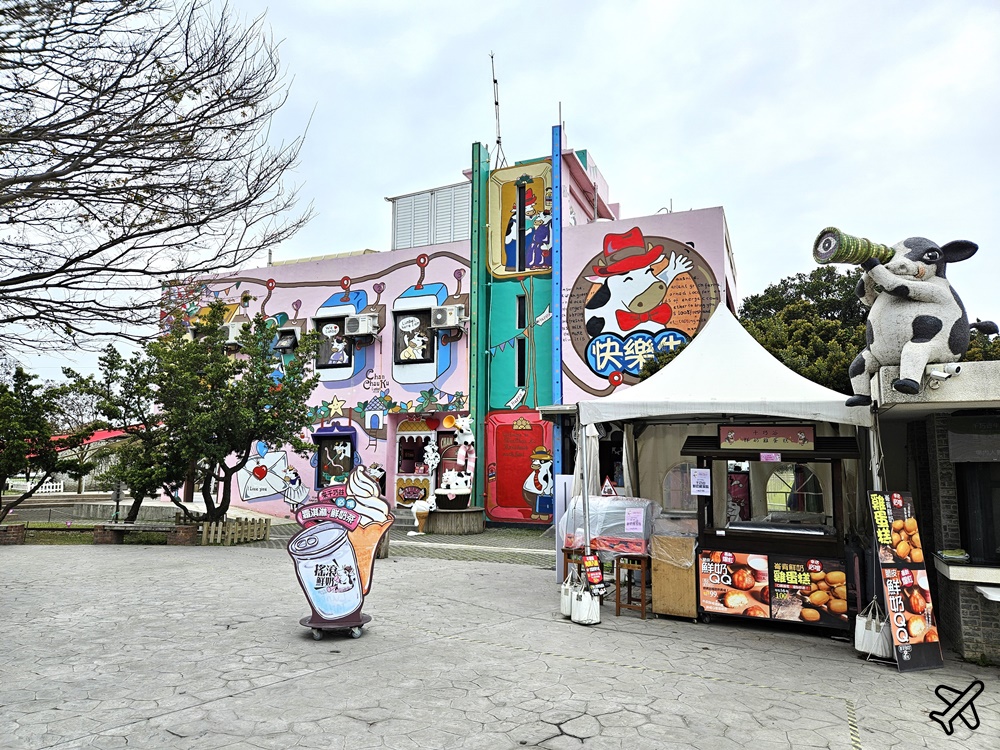 雲林景點 千巧谷牛樂園牧場 鮮乳親子農場 有鮮奶霜淇淋與台式麵包 雲林美食推薦